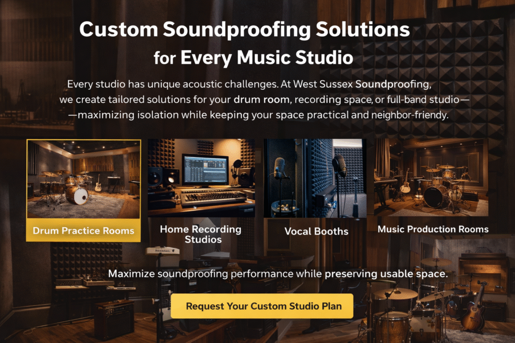 Music Studio Soundproofing Brighton 2
