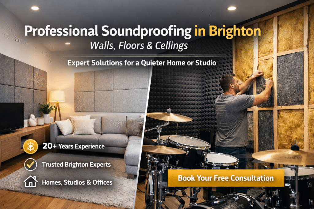 Soundproofing in Brighton 1